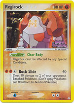 Regirock - 28/110 - Rare - Reverse Holo